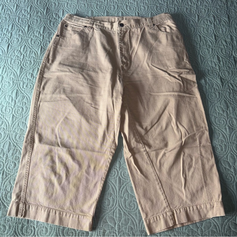 🩷Roaman's Tan Cotton Pants